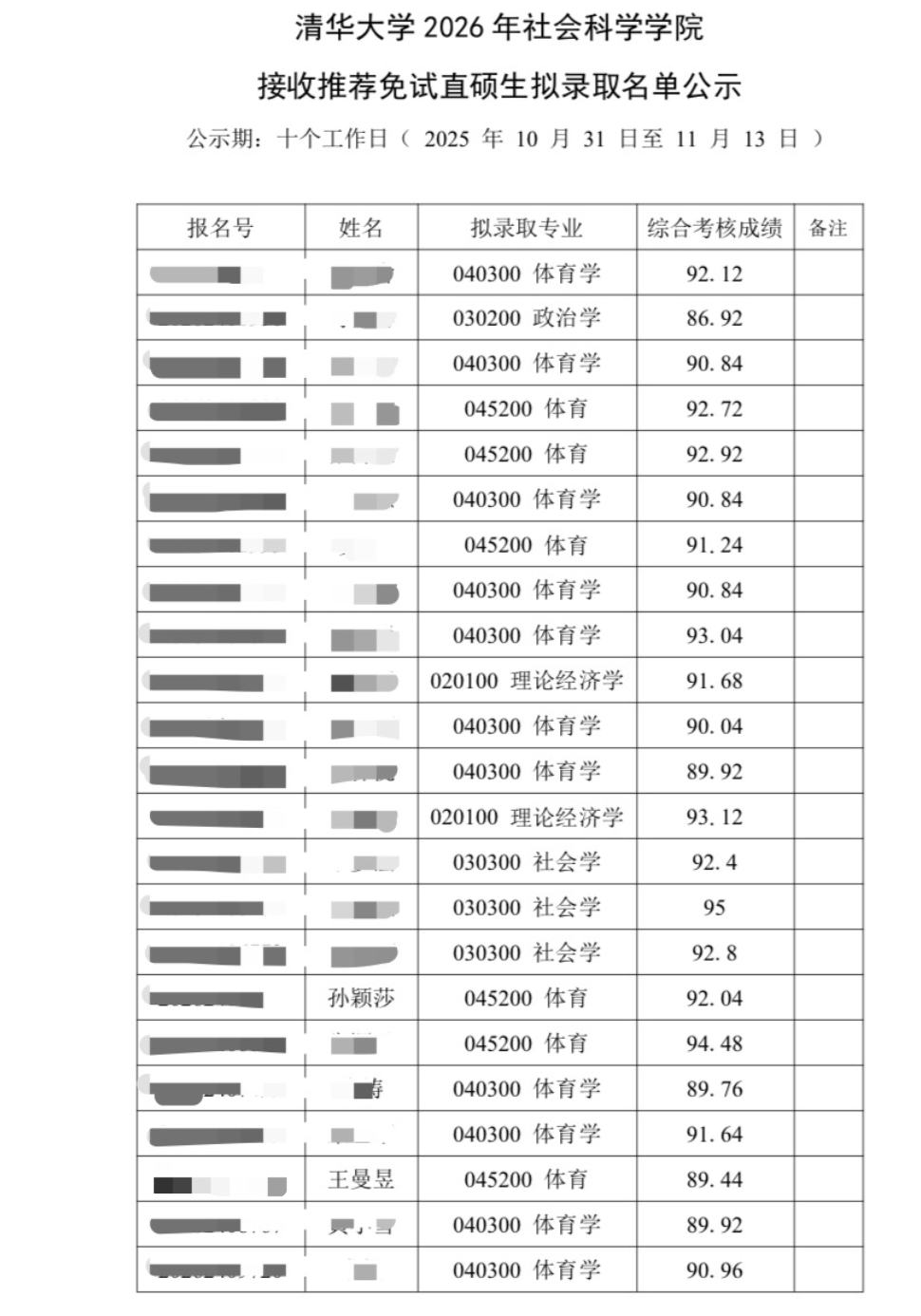 截图来源:清华大学社会科学学院网站