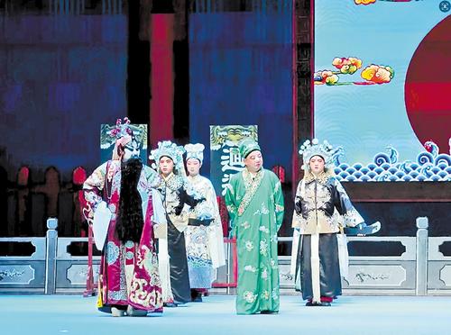 评剧《徐九经粜谷记》剧照。 唐山市文化广电和旅游局供图