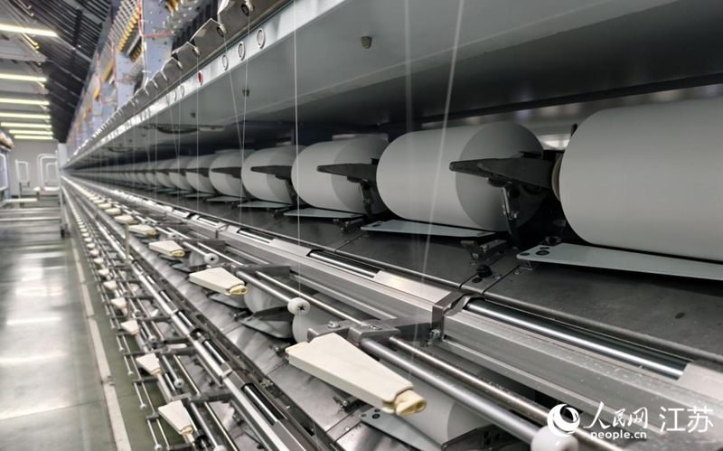 向“存量”要“增量”，台华新材项目顺利落地。人民网记者马晓波摄