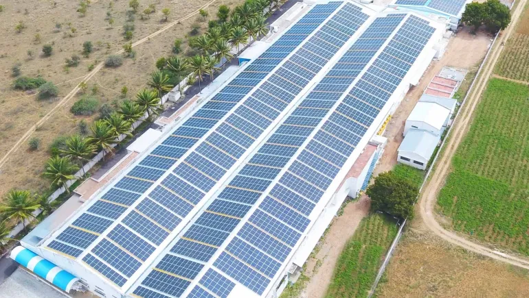 浙江润马光能集团在坦桑尼亚达累斯萨拉姆市的分布式光伏项目