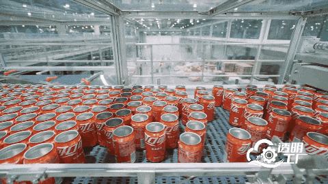 太古可口可乐工厂生产线