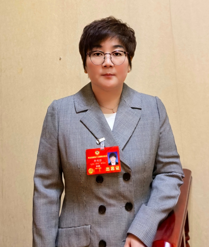 河北省政协委员、河北工业大学副校长郎利影。受访者供图