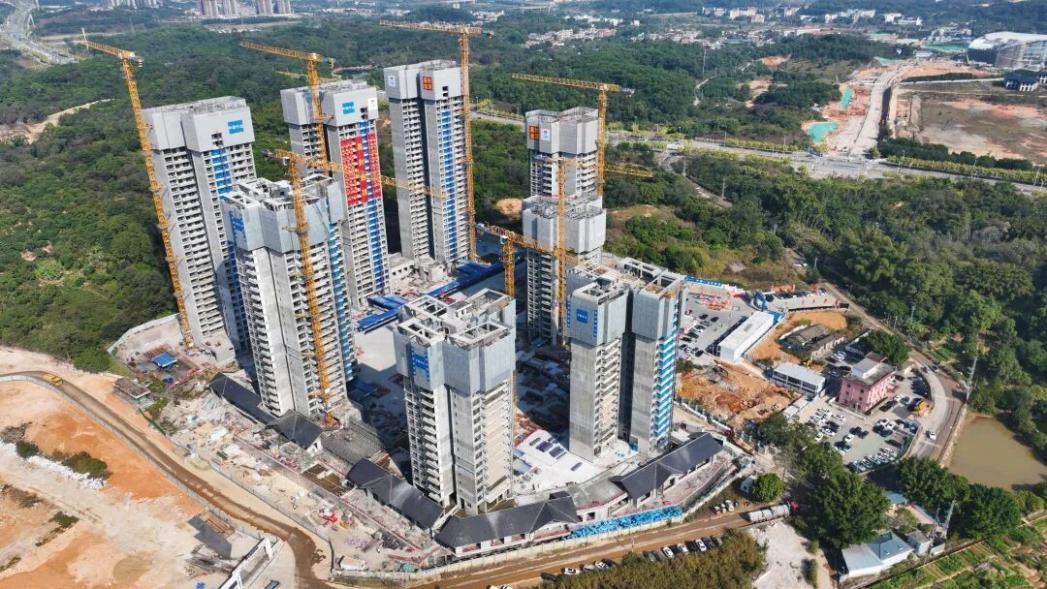 “五村七片”城中村改造项目现场。受访方供图