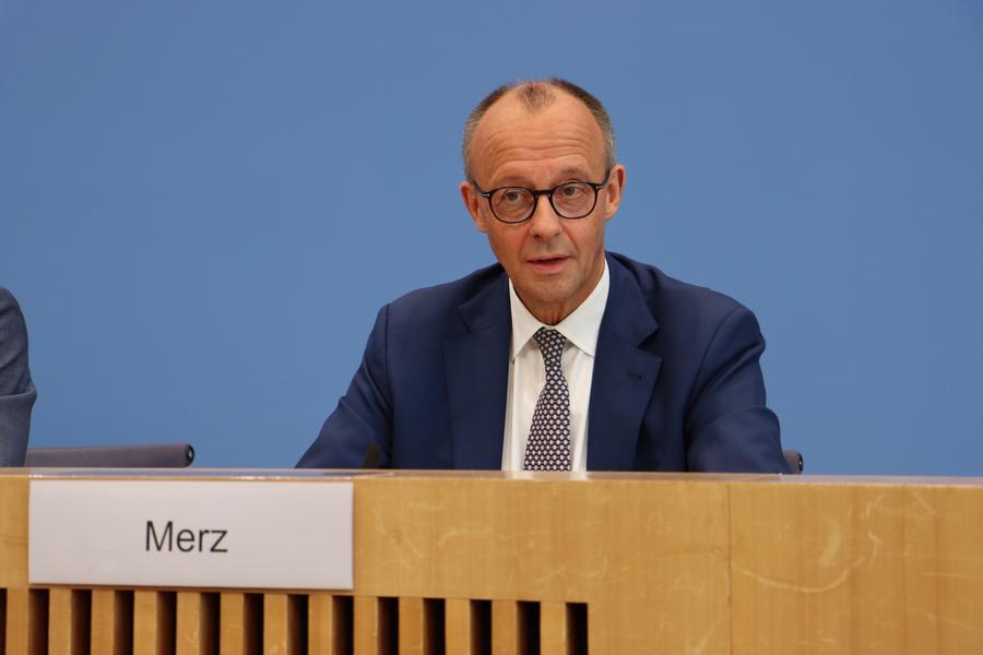 默茨资料图。新华社记者 李函林摄