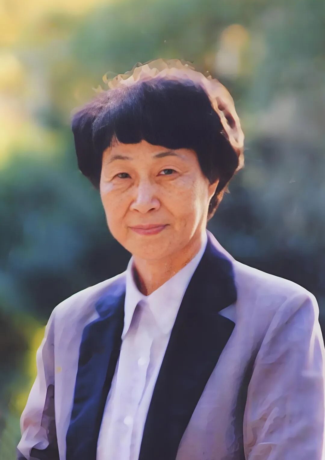 “人民教育家”于漪。图片来源：上海市杨浦高级中学