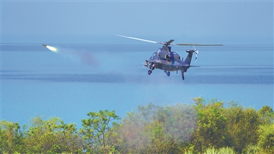 该旅组织实弹射击训练(资料照片)。 漆冠辰摄